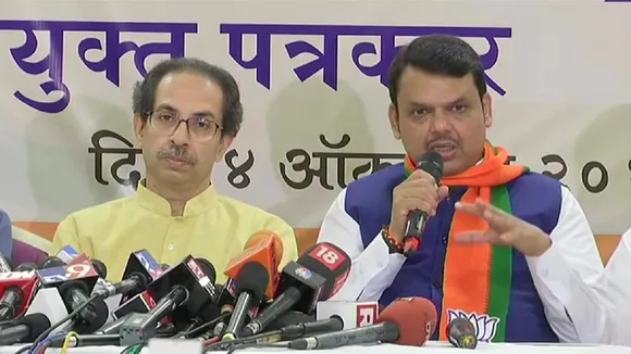 Hindutva Ideology Binds Us, Says Fadnavis As BJP, Shiv Sena Announce Alliance For Maharashtra Polls