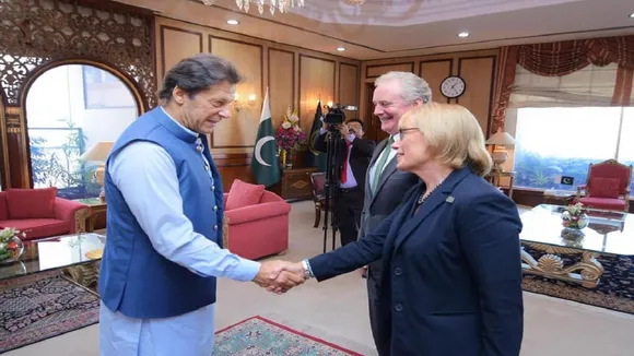 No Talks With India Until Situation In Kashmir Changes, Imran Khan Tells US Senators