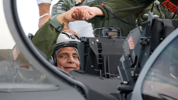 Rajnath Singh Handed Over First Rafale Jet, Describes It 'Unprecedented Moment' After Taking A Sortie