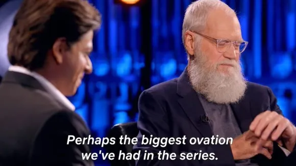 Shah Rukh Khan Gets Longest Ovation At David Letterman's Show; Trailer OUT