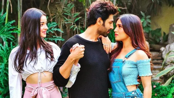  Pati Patni Aur Woh Poster OUT! Kartik, Bhumi, Ananya Introduce Their Wacky Characters