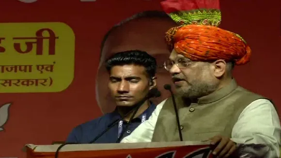 â€˜Press Lotus Button So Hard Thatâ€¦â€™: Amit Shahâ€™s â€˜Italyâ€™ Jibe At Congress In Gurugram