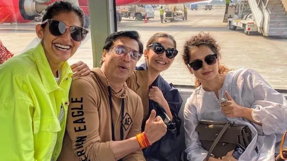 Sonam Kapoor, Kangana Ranaut Pose Together For The First Time Post Their #MeToo Spat