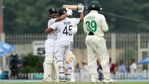 Rohit Sharma Ton Continues India's Dominance As Bad Light Ends Play Early In Ranchi