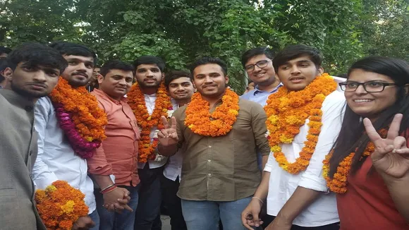 ABVP Wins 7 Out of 11 Posts Of DUSU Executive Committee Election 2019 