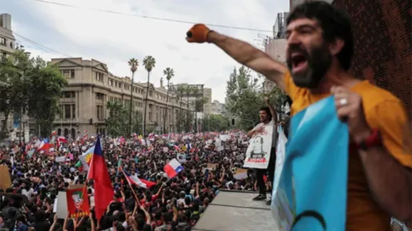 Over A Million Protesters Demand Chile President's Resignation