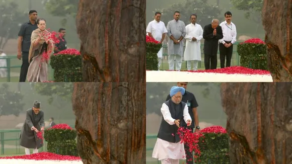 Indira Gandhi Death Anniversary: Congress Top Brass Pays Tributes, Rahul Posts Emotional Tweet 
