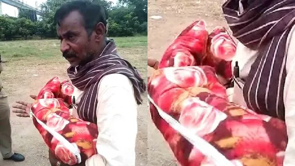 Hyderabad Cop Stops 4-day-old Baby Girl From Being Buried Alive, Infanticide Suspected  