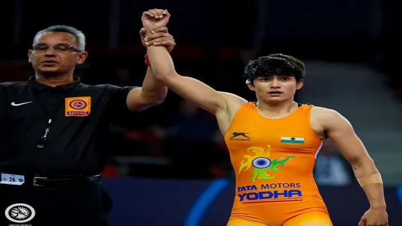Pooja Gehlot Enters Final Of UWW Under-23 World Championships