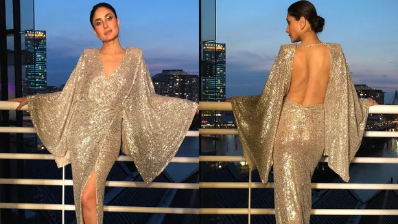 Kareena Kapoor Khan Looks Classy And Elegant In Backless Thigh-Slit Dress, See PHOTOS