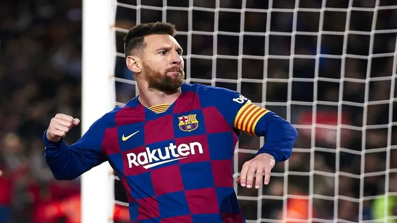 Lionel Messi Hits 'Dead-Ball' Hat-Trick, Barcelona Beat Celta Vigo 4-1