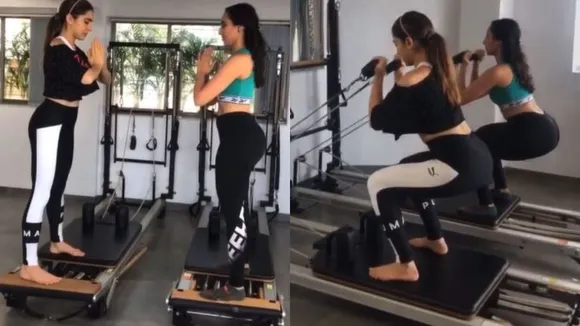 Sara Ali Khan Nails Tough Pilates Routine In This New Workout Video And We Are Pretty Impressed!