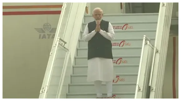 PM Narendra Modi Leaves For Brazil To Attend 11th BRICS Summit 