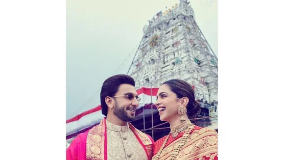 Deepika Padukone And Ranveer Singh Start First Wedding Anniversary Celebrations By Seeking Blessing of Lord Venkateswara