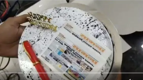 On Birthday, Sanjay Raut's 'Saamana Cake' And Shiv Sena CM For 25 Years Wish 