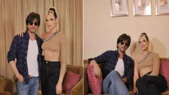Shah Rukh Khan Meets Dua Lipa Ahead Of Her Performance, Says, Have Decided To Live By â€˜New Rulesâ€™