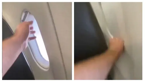 Two Grown Men Get Into Fight On Plane For Window Shade, WATCH