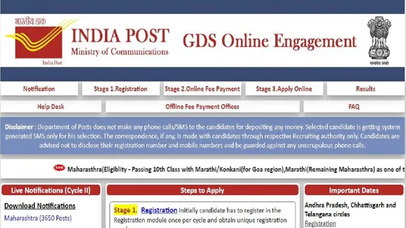 3650 Government Job Vacancies in India Post, 10th pass can apply, age limit is 40 Years, Apply At appost.in