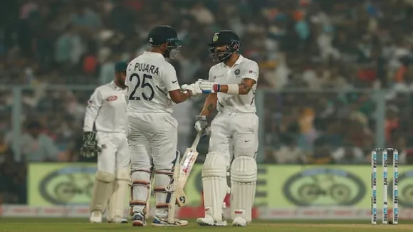 India vs Bangladesh Pink Ball Test, Day 1 Stumps: Virat Kohli on top, IND 174/3
