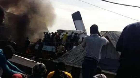 Light Plane Crashes Into DR Congo City, 23 Bodies Found: Rescue Service