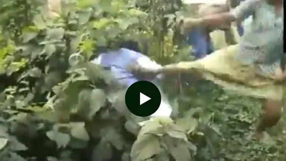 Bengal Bypolls: Trinamool 'Workers' Caught On Camera Punching, Thrashing BJP's Karimpur Candidate - WATCH 