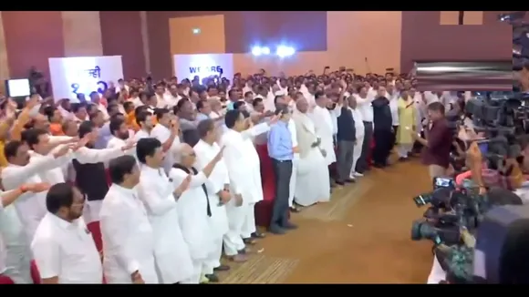 Maharashtra: Shiv Sena-Congress-NCP MLAs Take Oath, Sharad Pawar Assures Action Against Ajit
