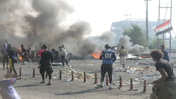 Iraq: 40 Killed As Anti-Government Protests Intensify, Iran Mission Torched