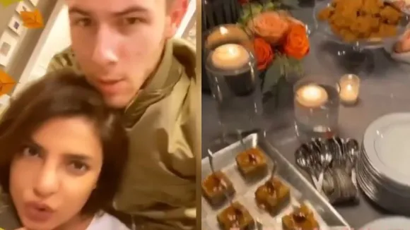 Priyanka Chopra And Nick Jonas Complain Of â€˜Too Much Foodâ€™ Post Their First Thanksgiving Dinner After Marriage