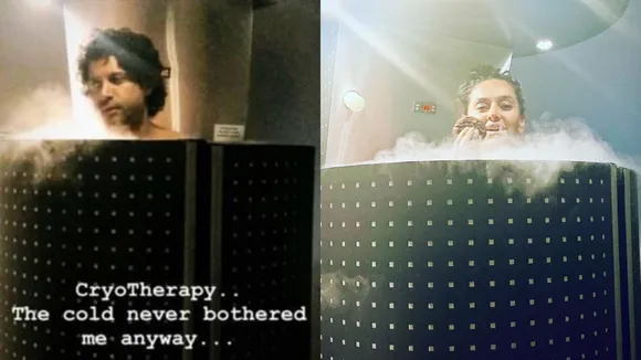 Farhan Akhtar And Girlfriend Shibani Dandekar Undergo Freezing Cryotherapy Session
