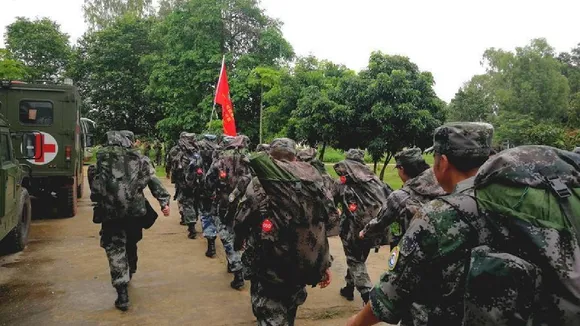 Chinese PLA Contingent Reach Meghalaya For 14-Day Exercise With India