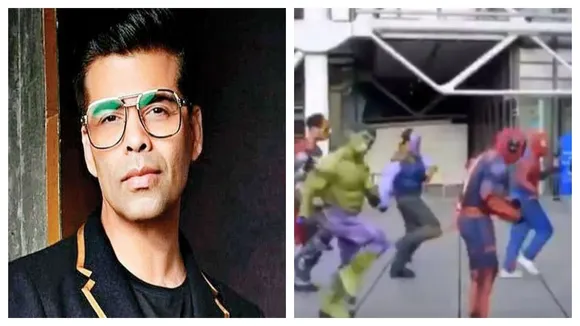 Karan Johar Canâ€™t Stop Laughing At â€˜If Karan Johar Made Avengersâ€™ Troll Video, WATCH