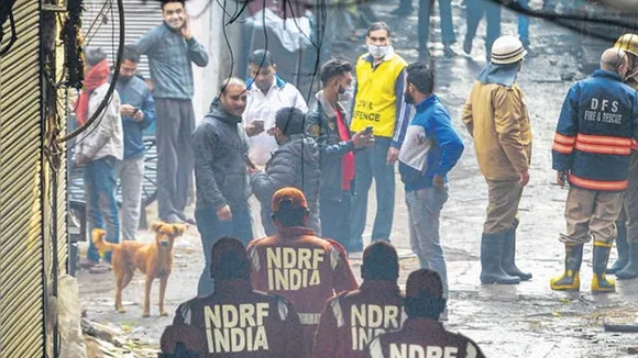 Building Was Surveyed Last Week, Upper Floors Found Locked: Official Sources On Delhi Fire