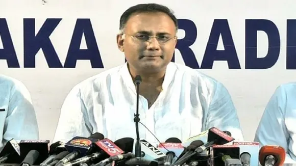 Karnataka Congress President Dinesh Gundu Rao Quits After Bypoll Drubbing