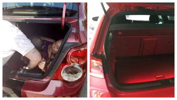 Wife â€˜Spiesâ€™ On Husband Driving Uber By Getting Into Car Trunk 