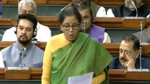 Finance Minister Introduces Bill In Lok Sabha To Amend Insolvency Law