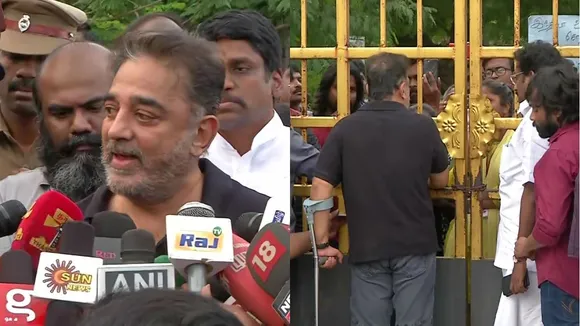 Citizenship Act: Kamal Haasan Visits Madras University, Not Allowed To Join Student Protesters