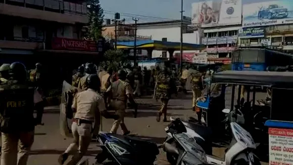 Mangaluru: Protests In Port Area Of City Turn Violent, Police Resort To Tear Gas, Aerial Firing