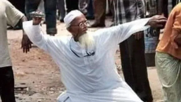 Fact Check: Is This Photo Of A Stone-Pelter During Citizenship Protests? 