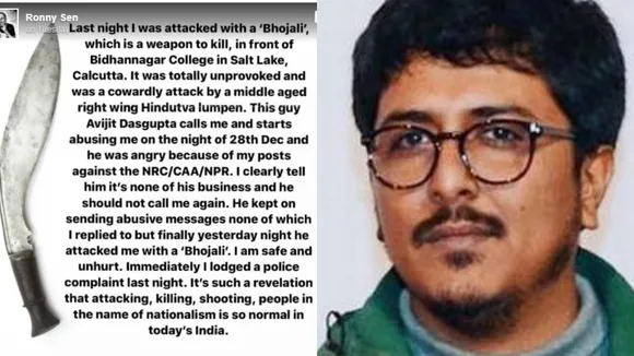 Kolkata-Based Filmmaker 'Attacked With Bhojali' For Opposing CAA, NRC