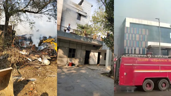 14 Including 13 Firefighters Injured In Peeragarhi Factory Blaze, Rescue Operation Underway