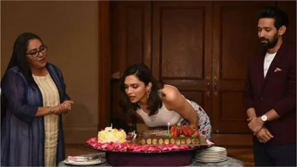 Watch: Deepika Padukone Kicks Off Pre-Birthday Celebrations With Vikrant Massey And Meghna Gulzar 