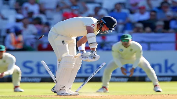 Watch - Stuart Broad's Comical Dismissal Puts England In Trouble Against South Africa In Cape Town Test