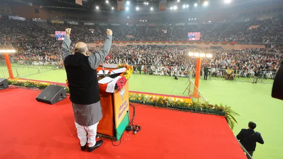 Amit Shah Leads BJP's Door-To-Door Campaign On Citizenship Amendment Act