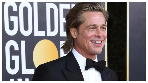Brad Pitt Thanks Leonardo DiCaprio In Globes Speech, Jokes About 'Titanic' Scene 