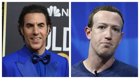 Sasha Baron Cohen Calls Mark Zuckerberg A 'Misguided Child Who Spreads Nazi Propaganda' At Golden Globes 