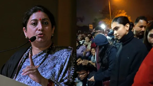 Deepika Padukone Knew She Stood With People Who Want Destruction Of India: Smriti Irani