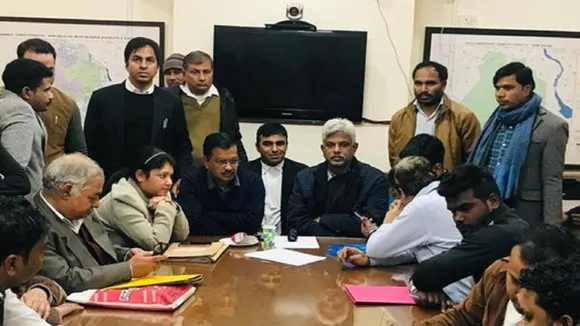 BJP Behind Delay In Arvind Kejriwalâ€™s Nomination For Delhi Polls, Alleges AAP