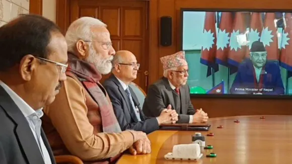 Narendra Modi, KP Sharma Oli Jointly Inaugurate Check Post At Jogbani-Biratnagar