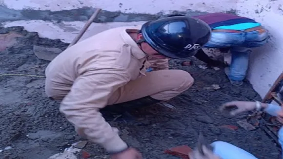 Bhajanpura building collapse.