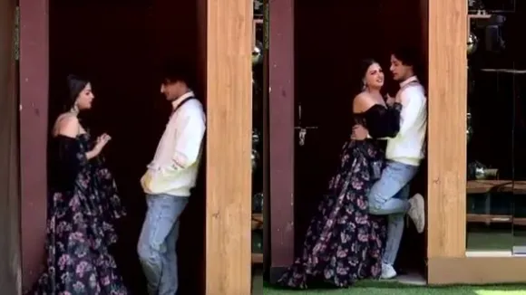 Himanshi Khurana and Asim Riaz
